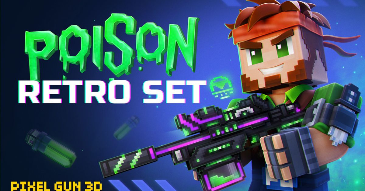 Pixel Gun 3D: Poison Retro Set - Free on Epic Games