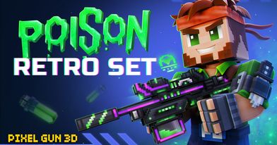 Thumbnail of Pixel Gun 3D: Poison Retro Set - Free on Epic Games