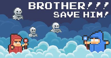 Thumbnail of BROTHER!!! Save him! - Hardcore Platformer - Free on Steam