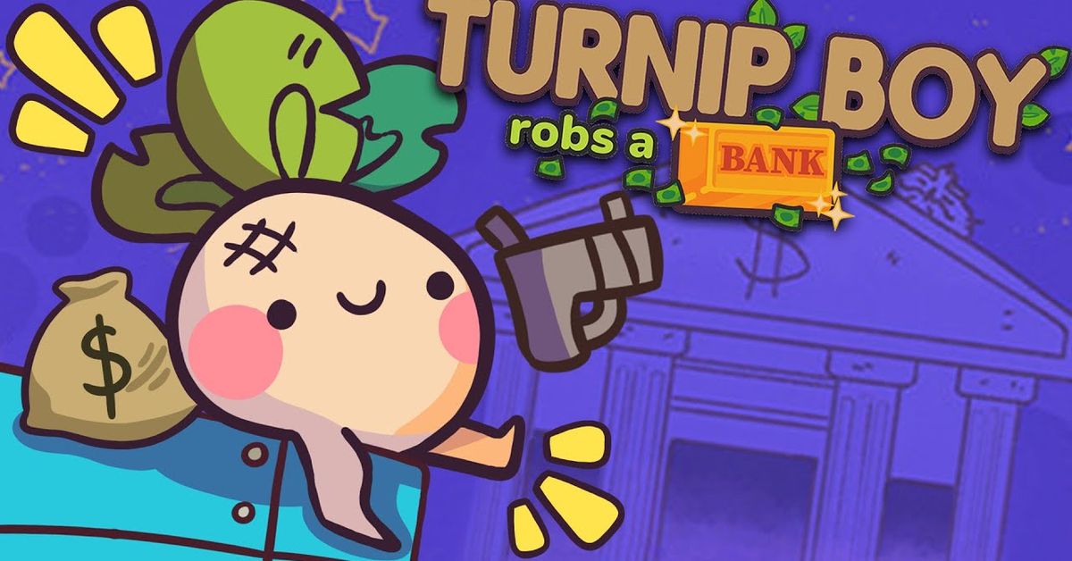 Turnip Boy Robs a Bank - Free on Epic Games