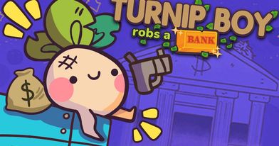 Thumbnail of Turnip Boy Robs a Bank - Free on Epic Games